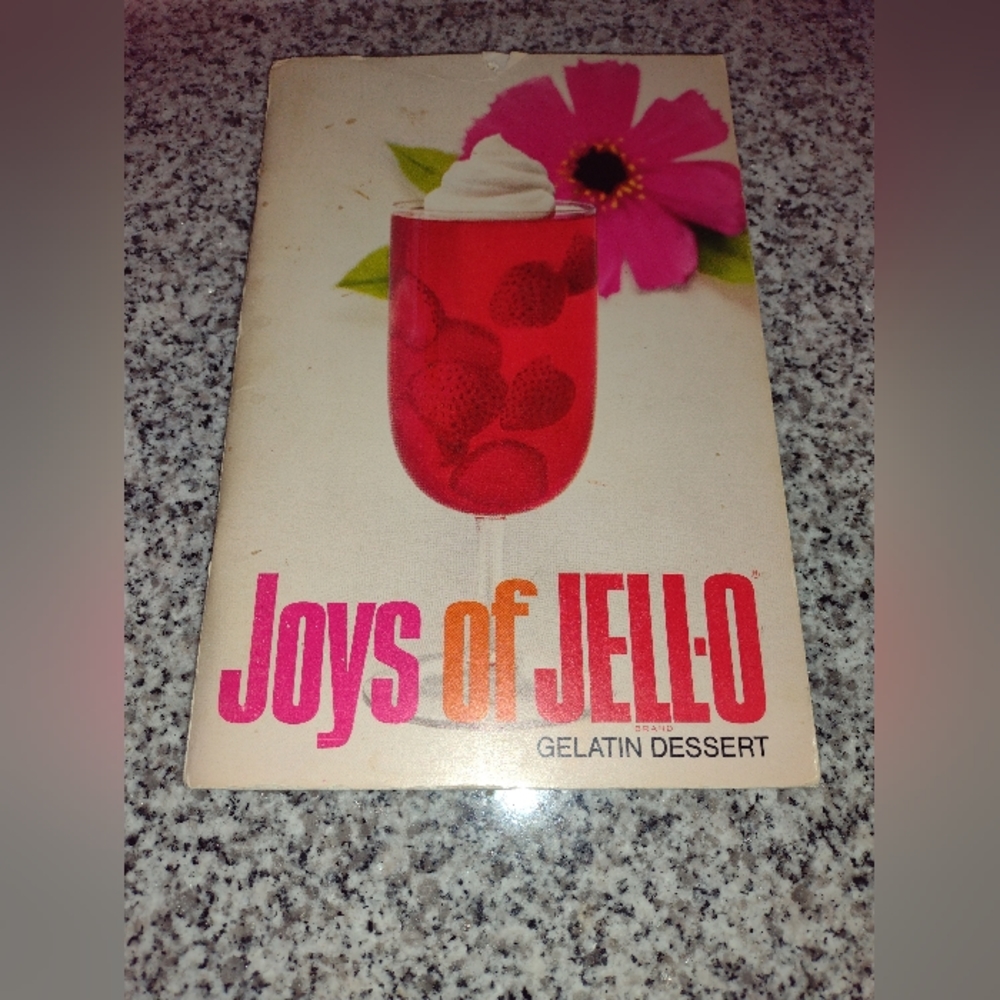 JOYS Of JELLO: Gelatin Dessert Cookbook. (7th Edit).